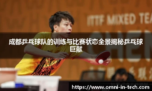 成都乒乓球队的训练与比赛状态全景揭秘乒乓球巨献